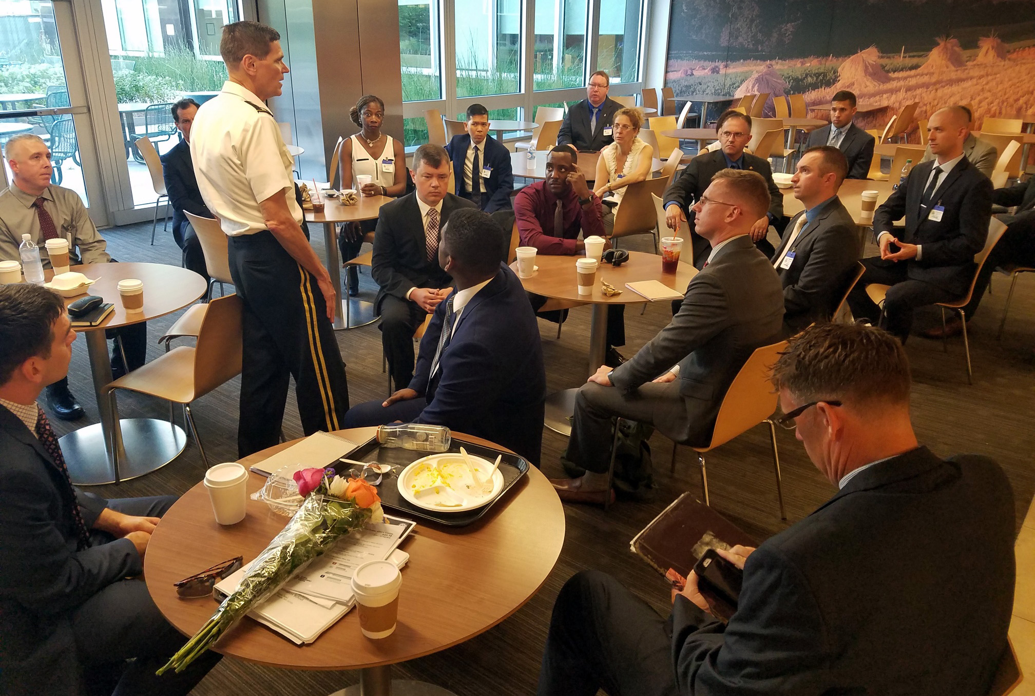 A chance meeting at the State Department